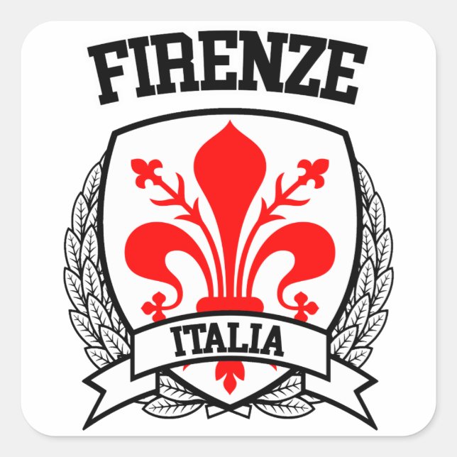 Sticker Carré Firenze (Devant)