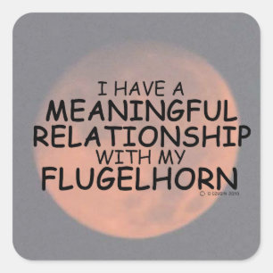 Sticker Carré Flugelhorn