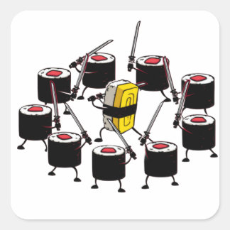 Sticker Carré FM Pop Culture Kill Maki