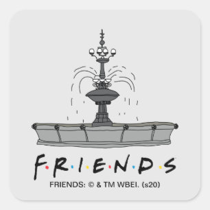 Sticker Carré Fontaine FRIENDS™