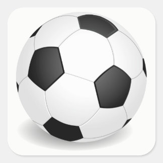 Sticker Carré Football