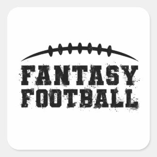 Sticker Carré Football Imaginaire
