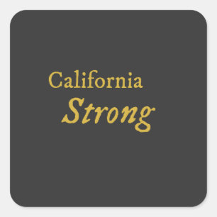 Sticker Carré Forte Californie