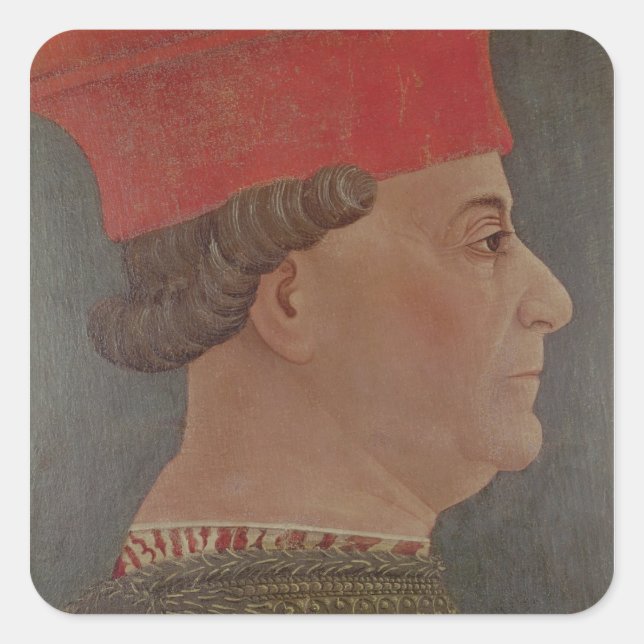 Sticker Carré Francesco Sforza Duc de Milan (Devant)