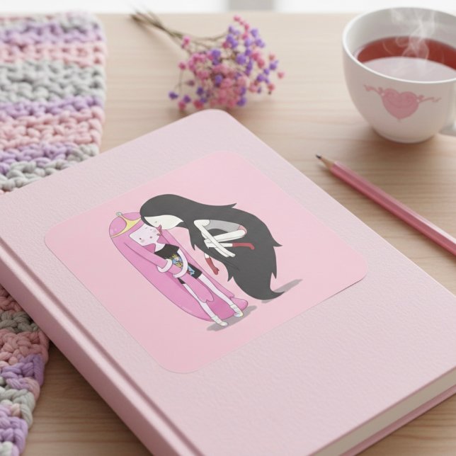 Sticker Carré Friends (Créateur téléchargé)