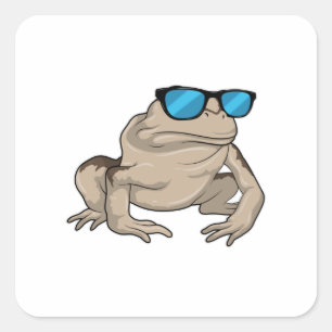 Sticker Carré Frog Sung