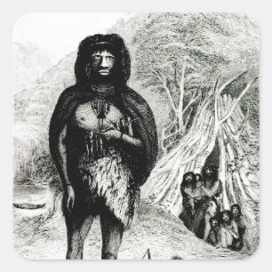 Sticker Carré Fugian