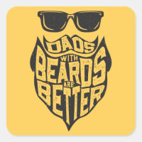 FUNNY DADS WITH BEARDS ARE BETTER FATHERS DAY