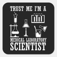Funny laboratoire médical technicien scientifique