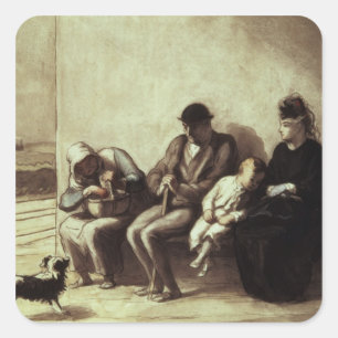 Sticker Carré Gare de Wayside