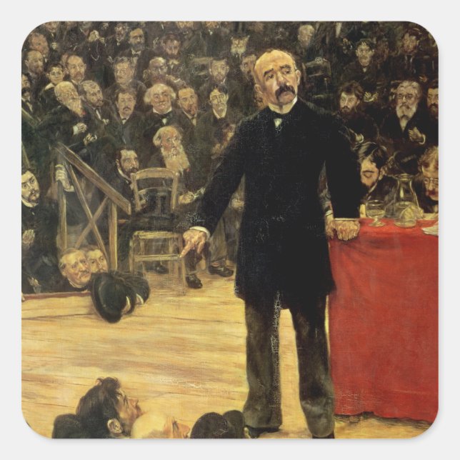 Sticker Carré Georges Clemenceau (Devant)