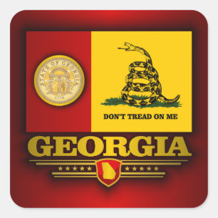 Sticker Carré Géorgie (DTOM)