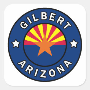 Sticker Carré Gilbert Arizona