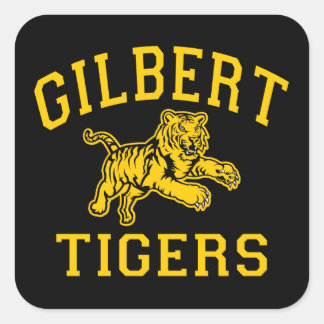 Sticker Carré Gilbert Tigers