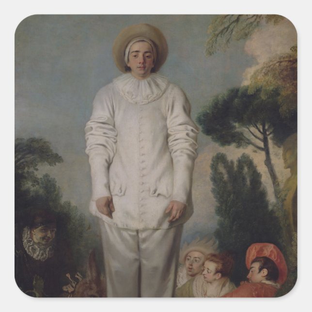 Sticker Carré Gilles, c.1718-19 (Devant)