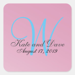Sticker Carré Girly Pink