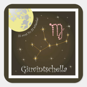 Sticker Carré Giuvintschella 23 avust 23 settember