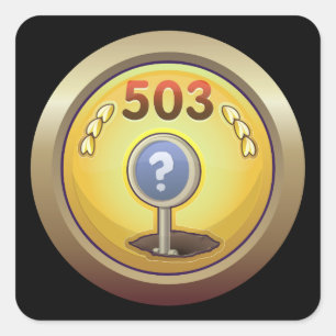 Sticker Carré Glitch Achievement trigger happy trap duster