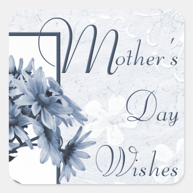 Sticker Carré Gloriosa Daisies (Devant)