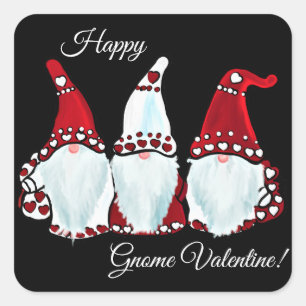Sticker Carré Gnome