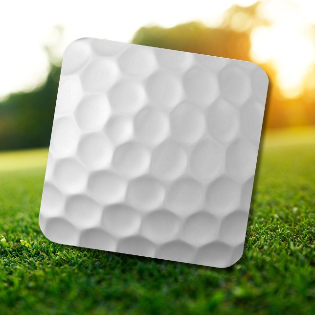 Sticker Carré Golf Ball Texture (Créateur téléchargé)