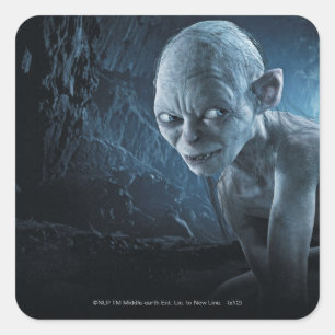 Sticker Carré GOLLUM™ dans la grotte