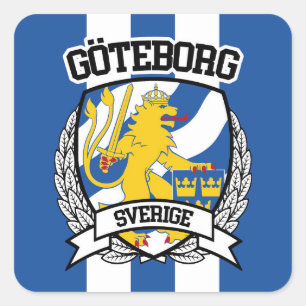 Sticker Carré Göteborg