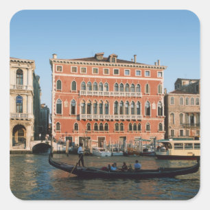Sticker Carré Grand Canal, Venise, Vénétie, Italie