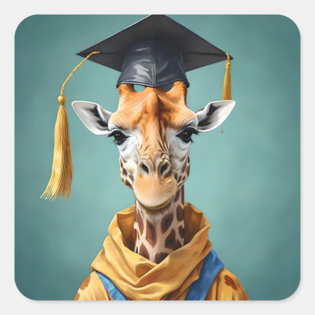 Sticker Carré Grandes réalisations : La Journée des diplômes de  (Devant)