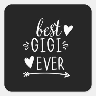Sticker Carré Grandma Gigi Long