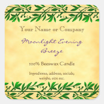 Green Garland Editable savon rustique modifiable