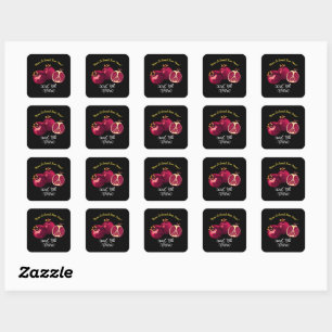 Sticker Carré Grenade personnalisée Shanah Tovah