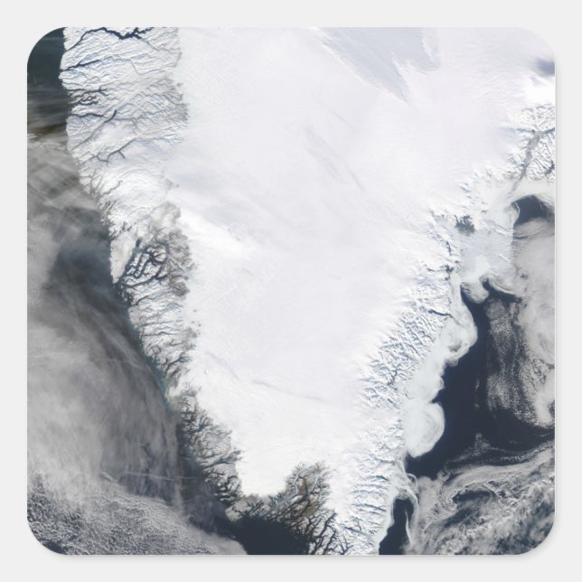 Sticker Carré Groenland (Devant)