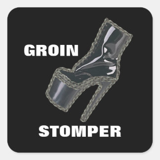 STICKER CARRÉ GROIN STOMPER