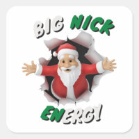 Gros Nick Energy Retro Noël