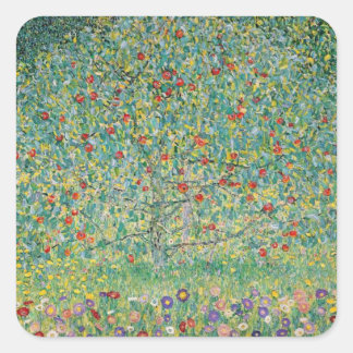 Sticker Carré gustav-klimt