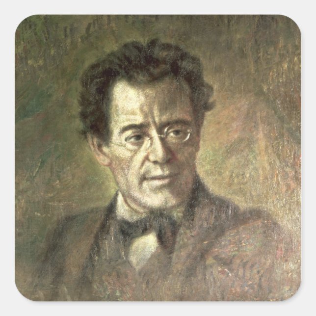 Sticker Carré Gustav Mahler (Devant)