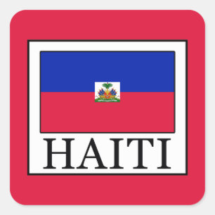 Sticker Carré Haïti