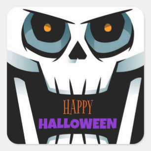 Sticker Carré Halloween