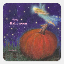 Halloween fée grand Citrouille personnalisé
