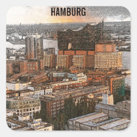 Hambourg Allemagne Panorama Voyage