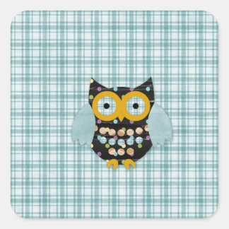 Sticker Carré Happy Hooter Alli