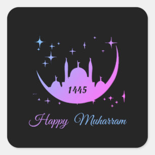 Sticker Carré happy muharram 1445