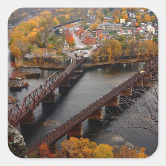 Sticker Carré Harpers Ferry (Devant)
