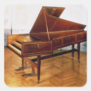 Sticker Carré Harpsichord appartenant à Franz Joseph Haydn
