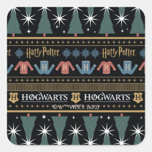 Sticker Carré HARRY POTTER™ Motif de sueur de vacances