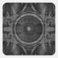Haut-parleurs de musique noir et blanc