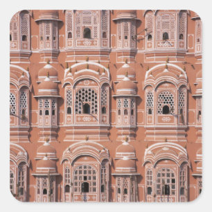 Sticker Carré Hawa Mahal (Palais des Vents), Jaipur 2