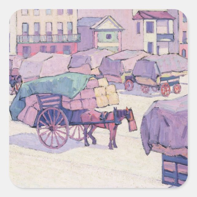 Sticker Carré Hay Carts (Devant)