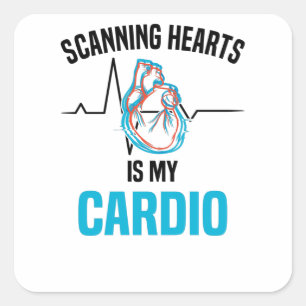 Sticker Carré Heartchair